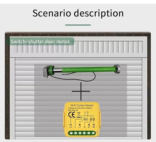 WiFi Smart Garage Door Controller, Single Channel, TUYA SMART LIFE, Mounting - Image 5