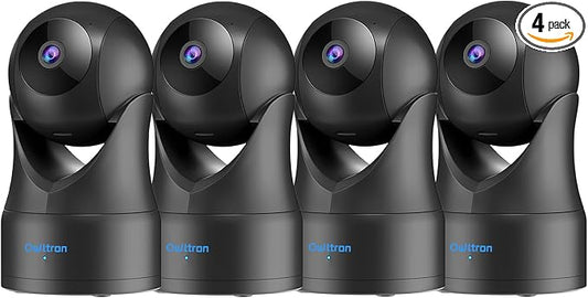 owltron Indoor Security Camera, 360 Pan/Tilt Home Cameras by OWLTRON