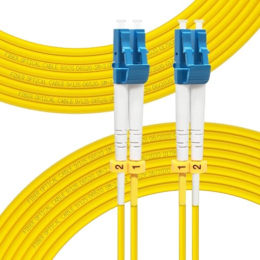 FLYPROFiber- 75M OS2 Fiber Patch Cable LC to LC, Length Options: 0.2m-300m by FLYPROFiber