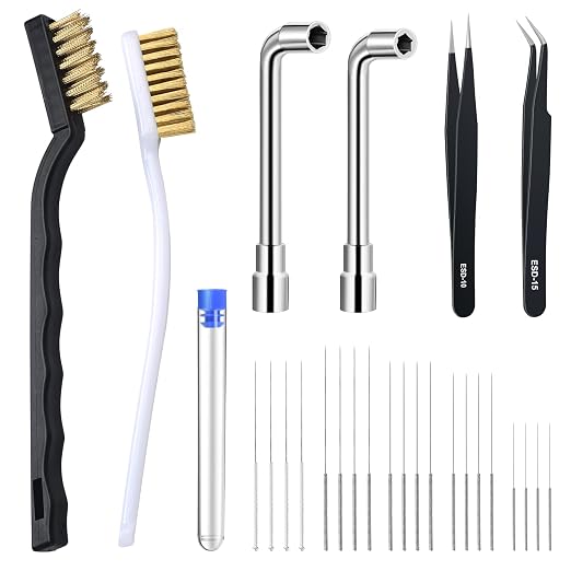Complete 26-Piece 3D Printer Nozzle Wrench Maintenance Kit: Includes 20 by KuanStore