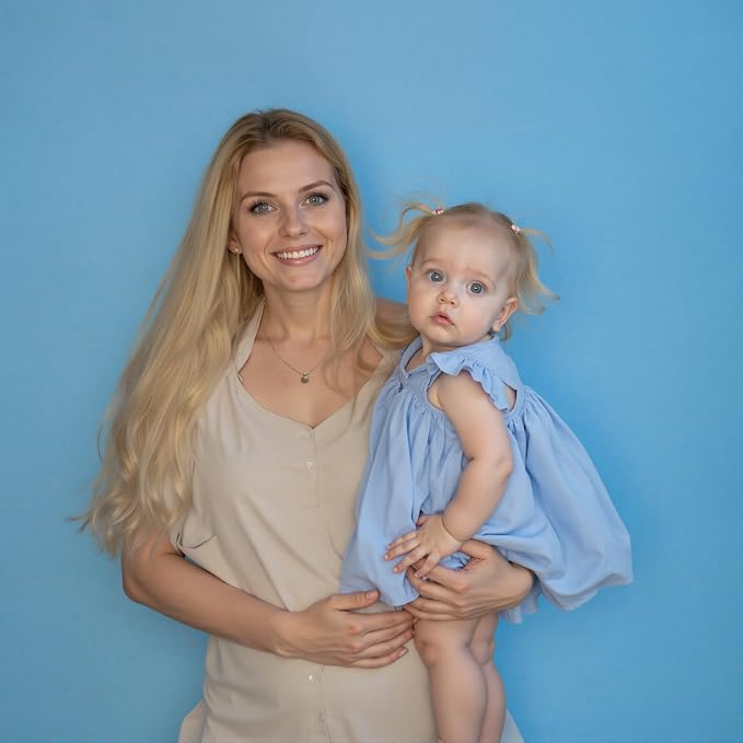Kate Seamless Paper Backdrop for Photography Blue Seamless Backdrop Paper - Image 4