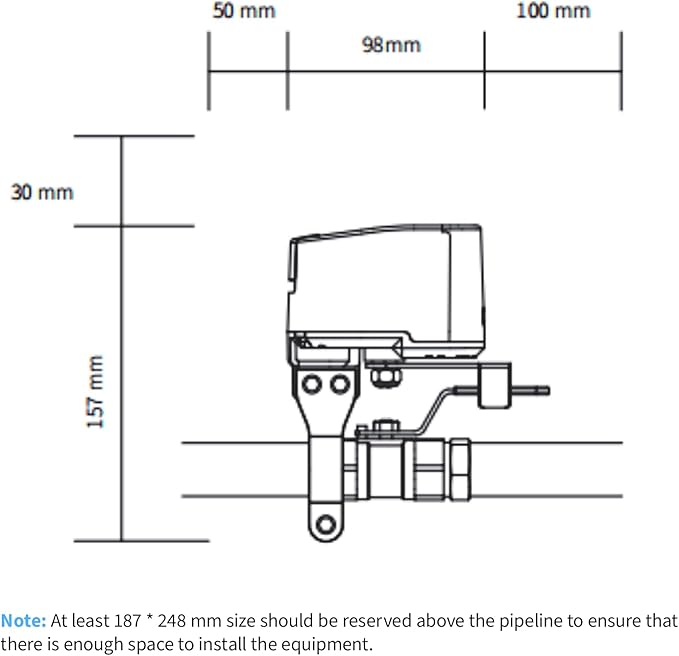 Aqara Smart Valve Controller T1, Matter Over Bridge, Requires Aqara Zigbee 3.0 - Image 2
