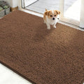 OLANLY Dog Door Mat for Muddy Paws 50x30, Super Absorbent Chenille Mud Mat by OLANLY