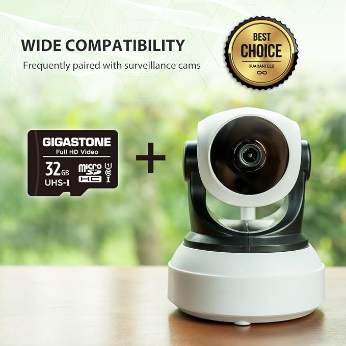 Gigastone 32GB Micro SD Card Full HD Video Surveillance Security Camera Action - Image 4