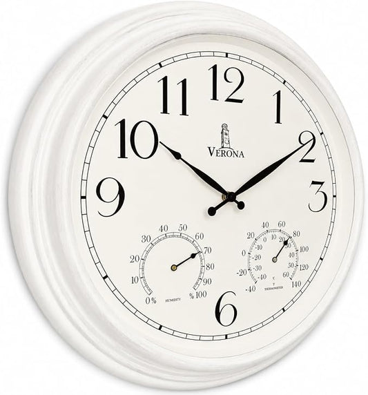 Outdoor Clocks for Patio Large Waterproof by LovelyHomeEssentials