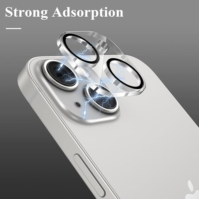 YWXTW [5 Pack Designed for iPhone 13 Camera Lens Protector, for iPhone 13 Mini - Image 4