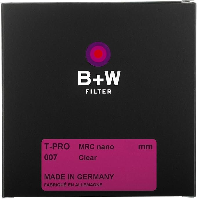 B + W Clear Protection Filter for Camera Lens – Ultra Slim Titan Mount - Image 2