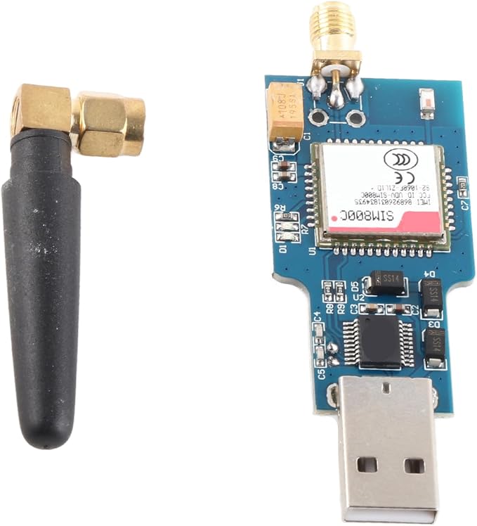 USB to GSM Module, Low Consumption PCB Board Electronic Component, SIM800C Runs - Image 6