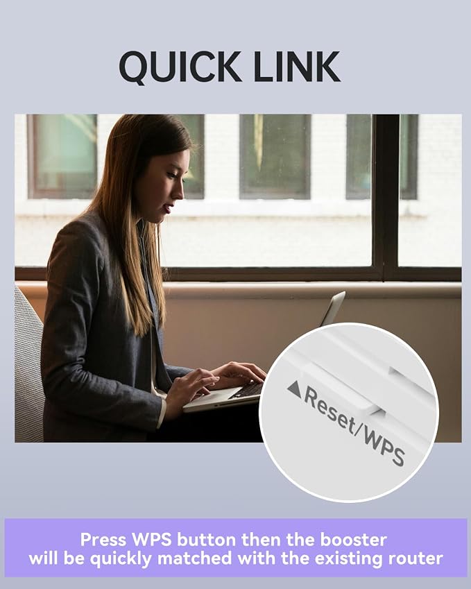 WiFi Extender, Dual Band WiFi Booster - Image 6