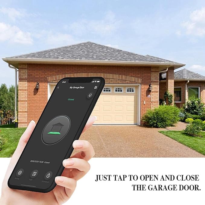 Smart Wi-Fi Garage Door Opener Remote, APP Control, Compatible - Image 5