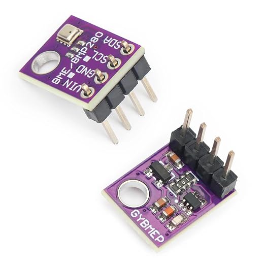 BME280 Sensor Module with Jumper Wires, 3-in-1 Temperature Humidity Barometric - Image 5