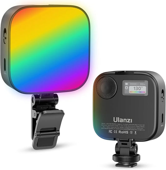 ULANZI U60 RGB Video Lights Black LED Camera Light 360° Full Color Portable by ulanzi