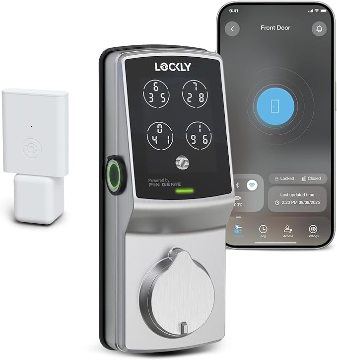 Lockly Secure Pro Wi-Fi Smart Door Lock, Keyless Entry by Lockly