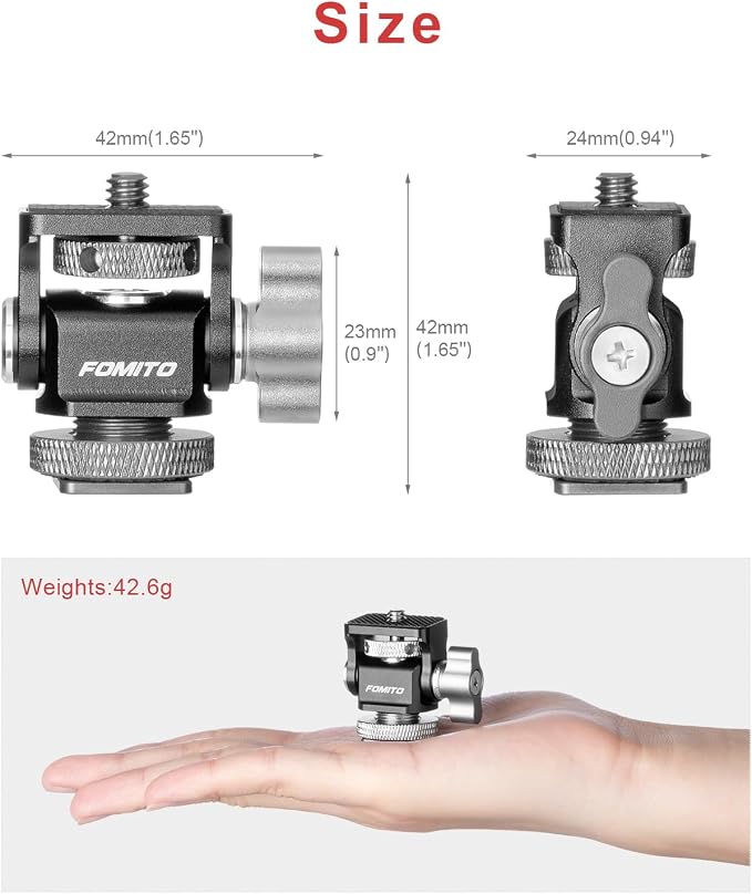 FOMITO Metal Camera Monitor Mount - Image 6