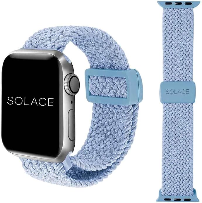 Solace Bands Imperium Adapt Wide Adjustable Nylon Braided Watch Band by SolaceBand