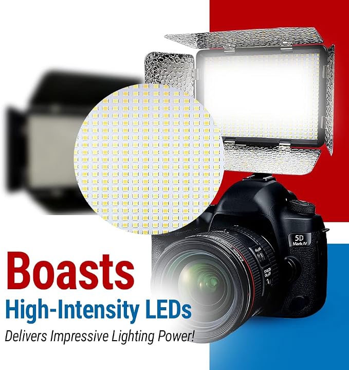Vidpro LED-530 Photo and Video Light Kit - Image 5