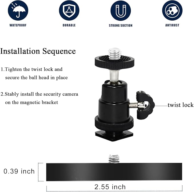 Magnetic Camera Wall Mount Compatible - Image 7