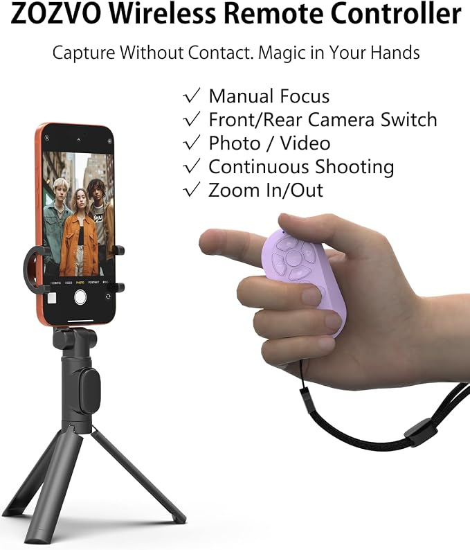 Wireless Remote Controller for iOS/Android Bluetooth Remote Control for TikTok - Image 3