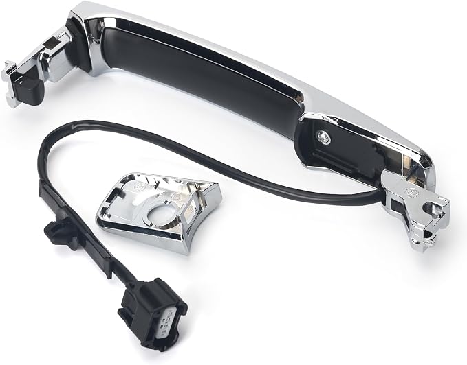 Exterior Chrome Door Handle Front Left Driver Side, - Image 5