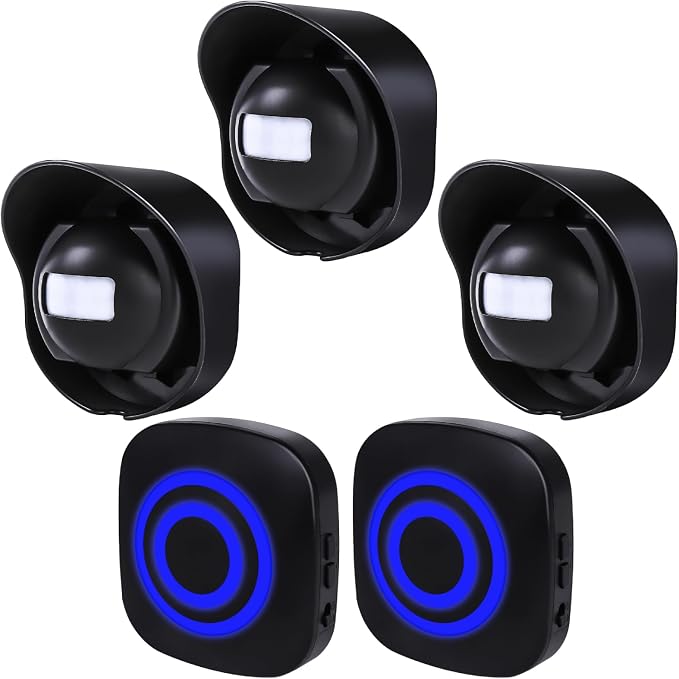 328ft Range Wireless Driveway Alarm Outside Weather Resistant Motion Sensor by Shaogax