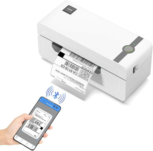 JADENS Bluetooth Thermal Label Printer, 4x6 Wireless Label Printer by JADENS