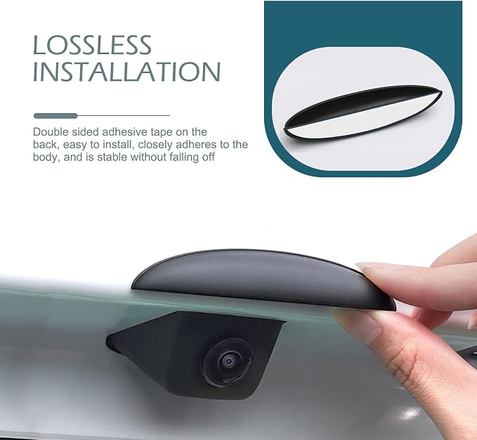 1 PC Car Rear View Camera Cover, Anti-rain Rear View Backup Camera Cover - Image 4