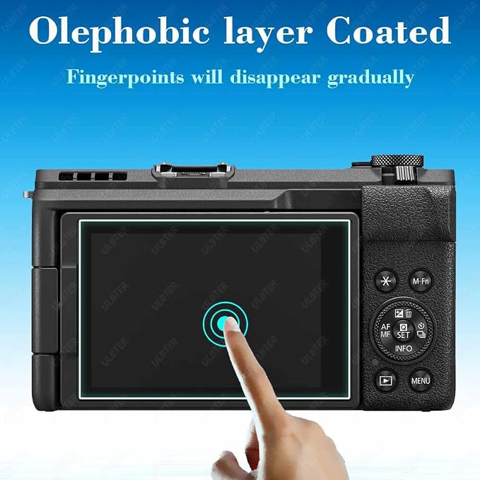 ULBTER Screen Protector for Canon PowerShot V1 Camera, 0.3mm 9H Hardness - Image 5