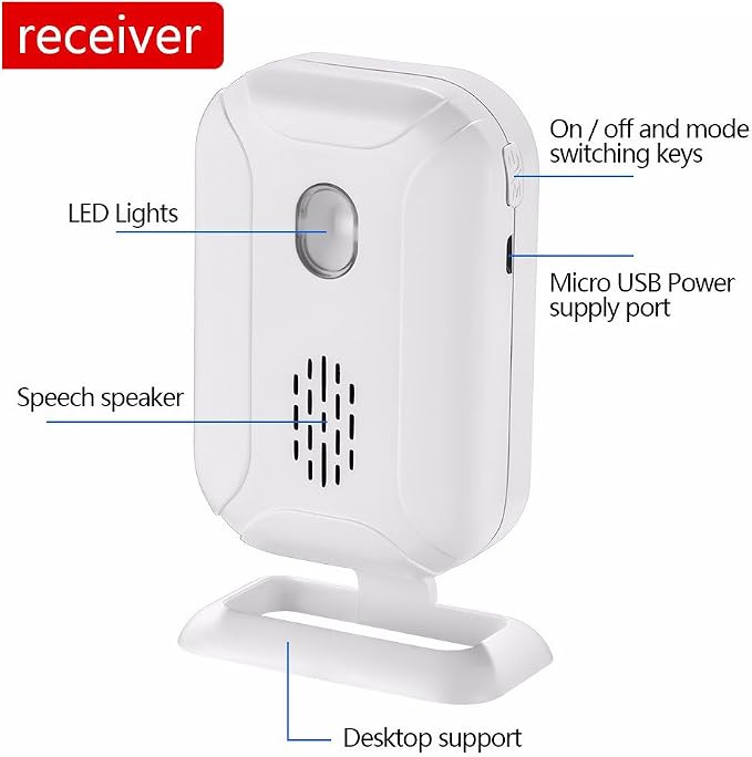 HENDUN Motion Sensor Door Bells Chime - Image 7