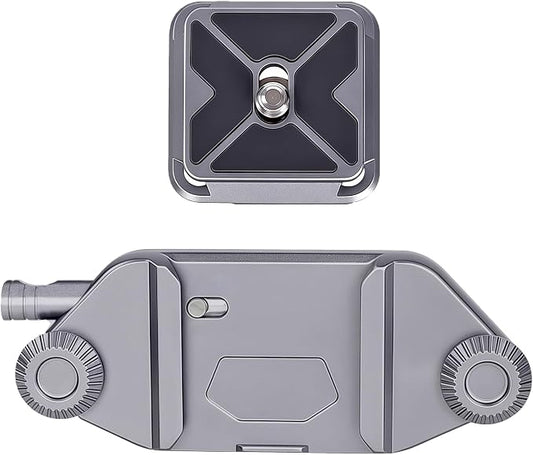 Camera Clip Backpack Clip with Quick Release Plate, Aluminum Backpack Strap by Unknown