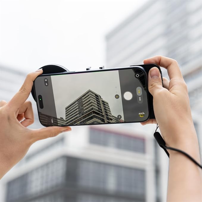 Upgraded 67mm Phone Lens Filter Mount + Phone Camera Grip Set - Image 9