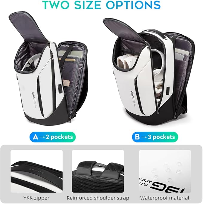 BANGE Business Smart Backpack Waterproof fit 15.6 Inch Laptop Backpack - Image 4