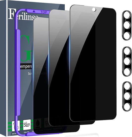 Ferilinso 3 Pack Privacy Screen Protector by Ferilinso