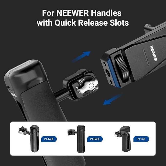 NEEWER Phone Holder with 17mm Phone Adapter & 17–37/58mm Filter Ring, Universal - Image 5