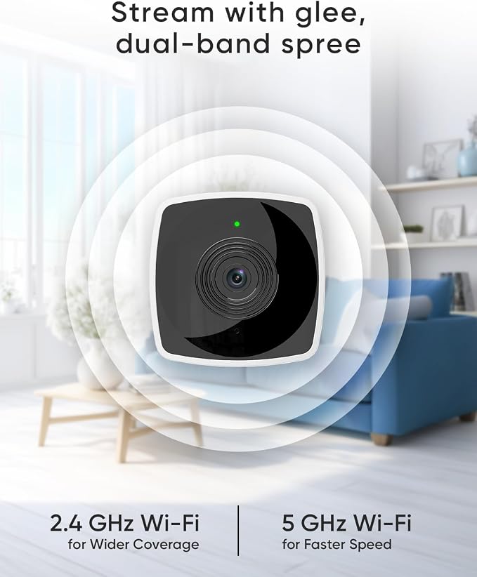 blurams Window Cameras for Home Security 5G&2.4G, 2K Security Camera Indoor - Image 3