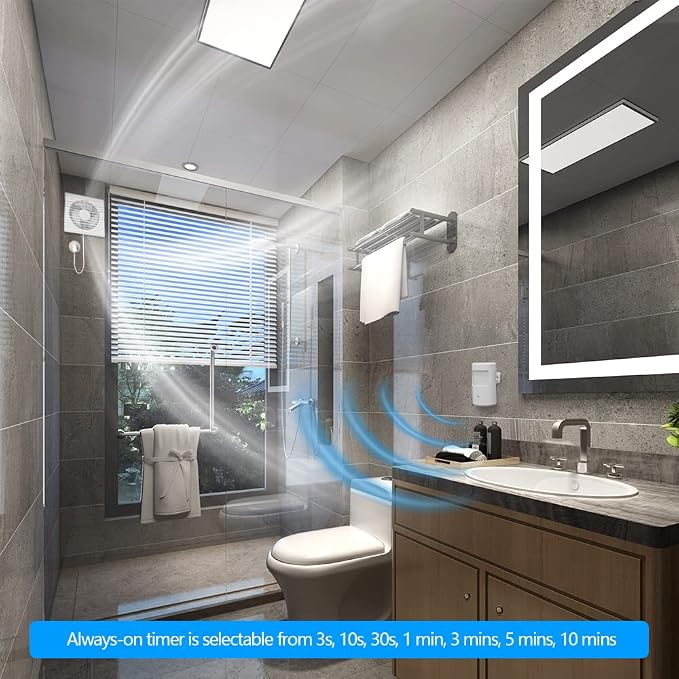 Upgraded Plug-in Motion Activated Light Control, Souphran Wireless Motion - Image 4