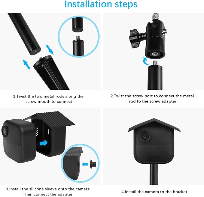 HOLACA Camera Ground Stake Mount and Weatherproof Silicone Skin - Image 4