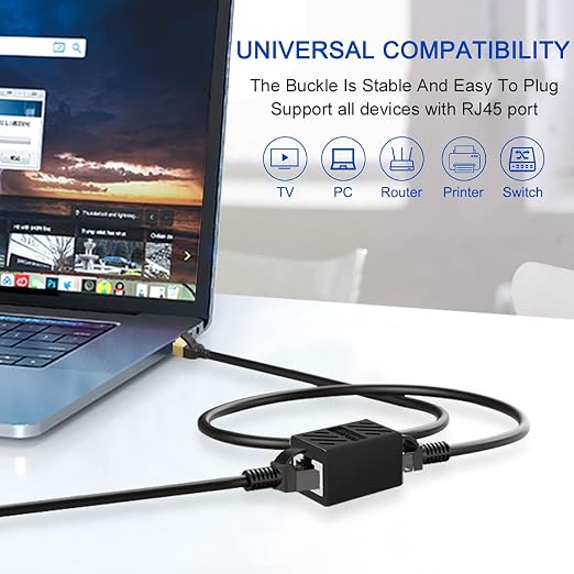 ZUZONG 3 PCS Gigabit RJ45 Coupler, Ethernet Extender Connector in Line Coupler - Image 4