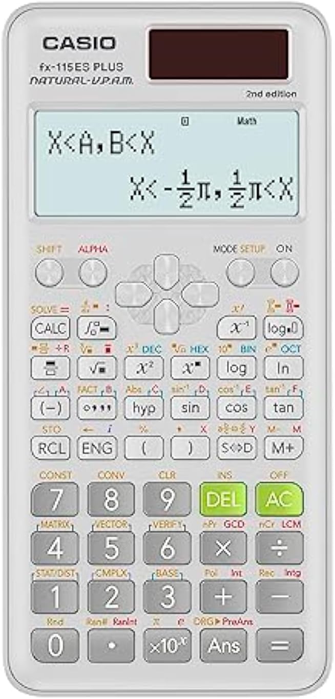 Casio fx-115ES Plus 2nd Edition – Advanced Scientific Calculator | 280+ by Casio