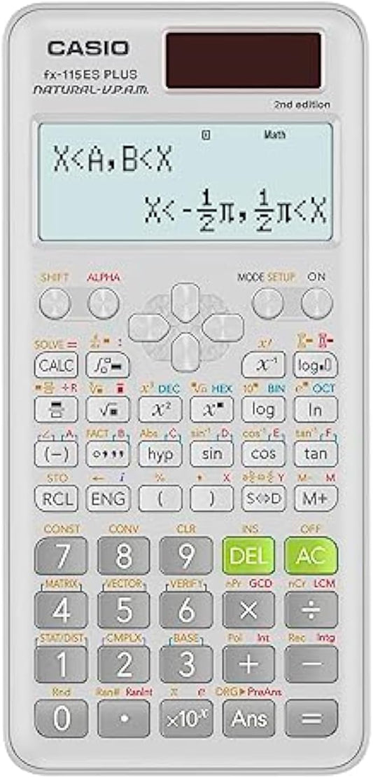 Casio fx-115ES Plus 2nd Edition – Advanced Scientific Calculator | 280+ by Casio