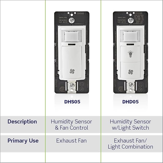 Leviton Dual Combination Humidity Sensor - Image 10