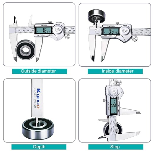 Kynup Digital Caliper, 12 Inch Caliper Measuring Tool - Image 4