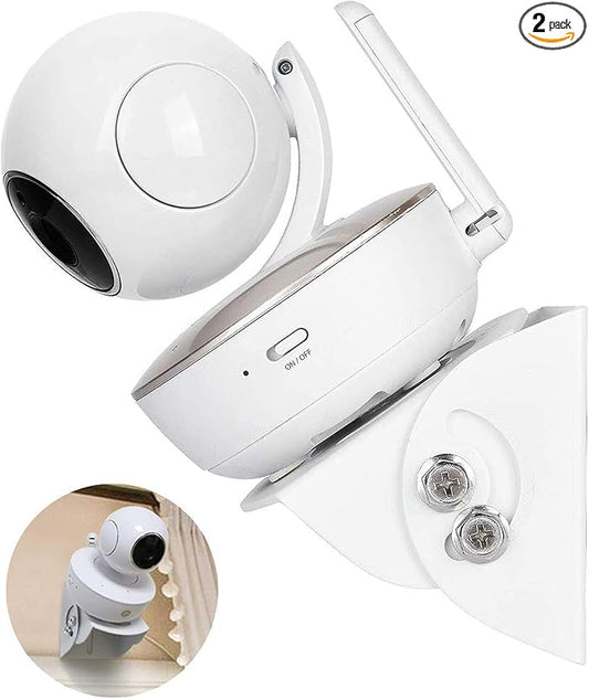 2 Pack-Adjustable Angle Baby Monitor Wall Mount by GUMBALL