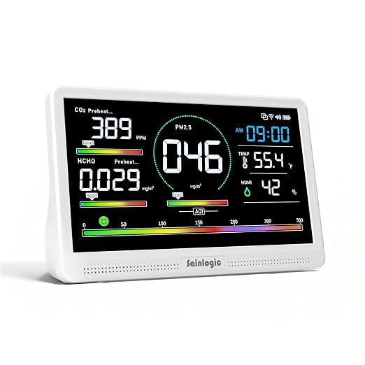 Sainlogic 16-in-1 Professional Indoor Air Quality Monitor by Sainlogic