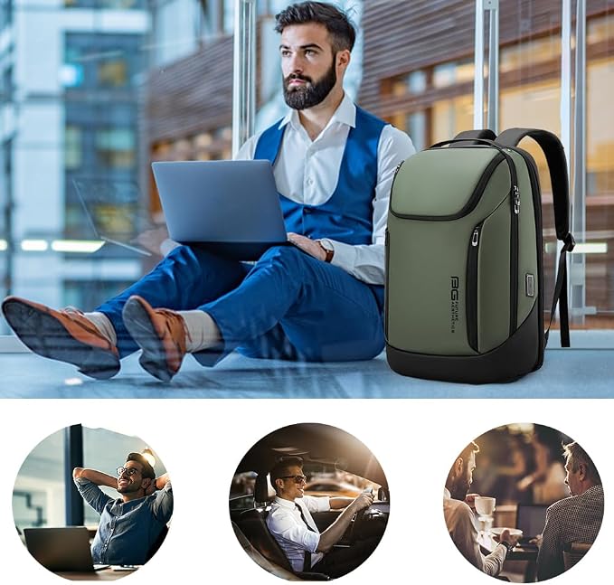 BANGE Business Smart Backpack Waterproof fit 15.6 Inch Laptop Backpack - Image 6