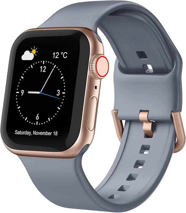 Sport Band Compatible with Apple Watch Bands 49mm 46mm 45mm 44mm 42mm 41mm 40mm by Recoppa