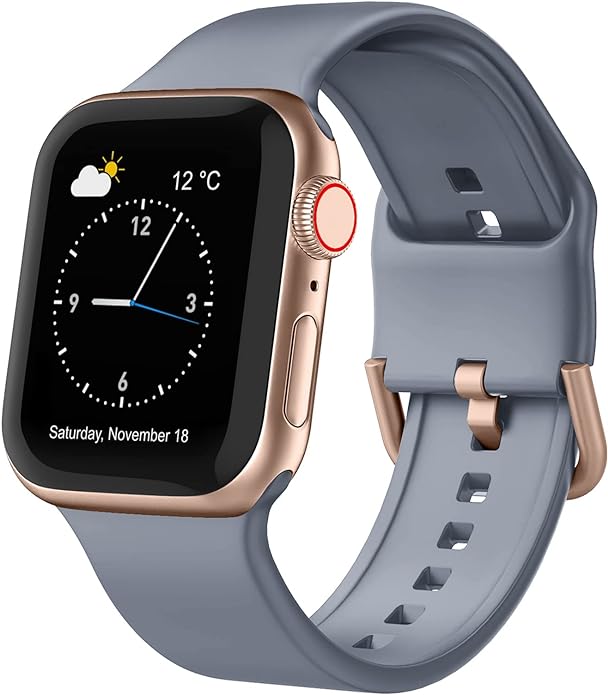 Sport Band Compatible with Apple Watch Bands 49mm 46mm 45mm 44mm 42mm 41mm 40mm by Recoppa