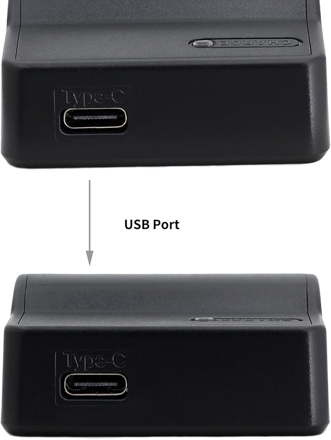 Norifon EN-EL19 USB Charger for Nikon Coolpix S33, S6500 Camera and More - Image 5