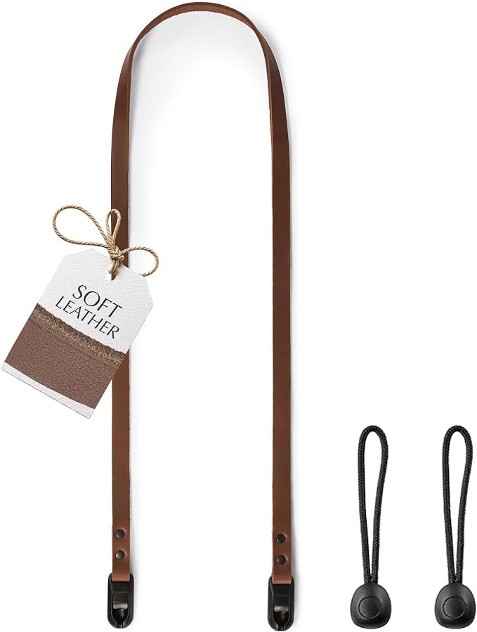 C Coiro Thin Leather Camera Strap by CCoiro