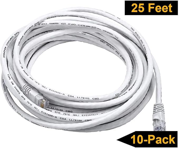iMBAPrice 7 ' Cat5e Network Ethernet Patch Cable, 10 Pack - Image 7