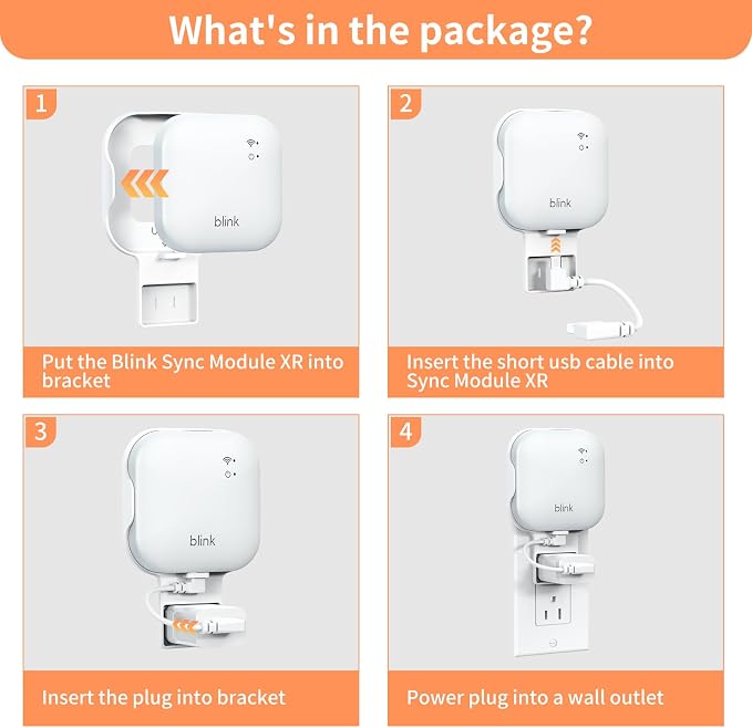 Outlet Wall Mount for All-New Blink Sync Module XR, Save Space - Image 7